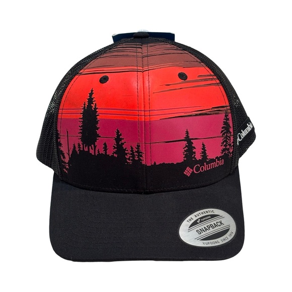 Columbia‎ Pink and Black Snapback Hat - Picture 1 of 10